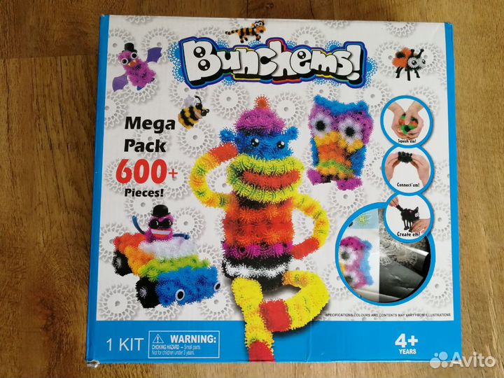 Конструктор Bunchems банчемс 600дет