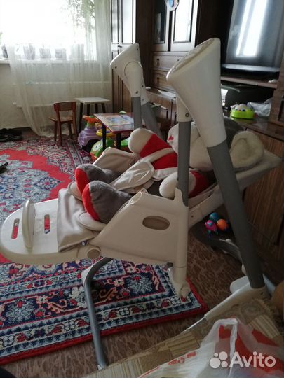 Стул для кормления - качеля