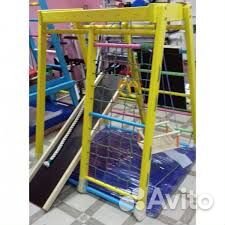 Детский напольный спортивный комплекс с матом