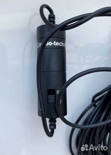 Микрофон петличный, audio-technica ATR3350