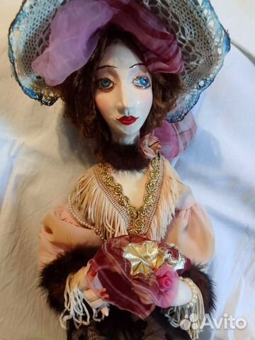 Кукла ручной работы интерьерная
