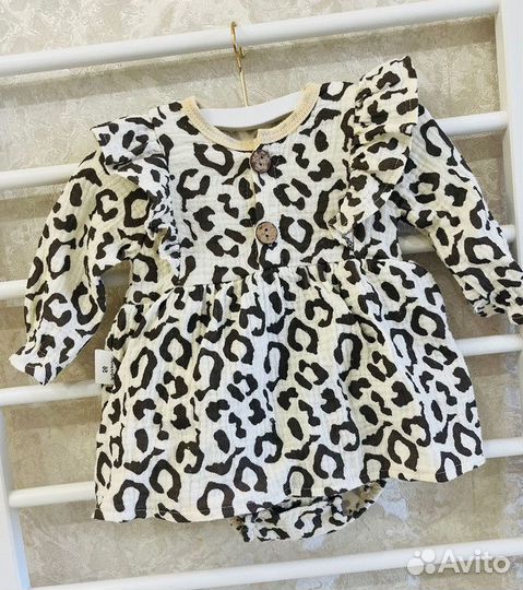 Боди платье на девочку