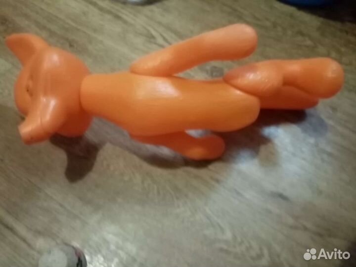 Игрушка лиса СССР