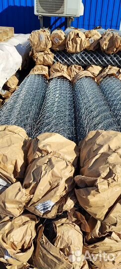 Сетка рабица оцинкованная 35*35мм, 1,5*10 м