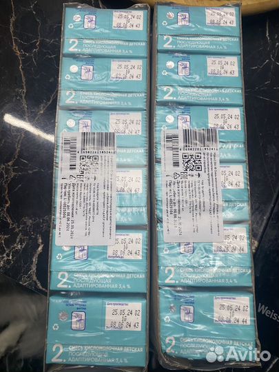 Кисломолочная смесь агуша 2 / кефир агуша