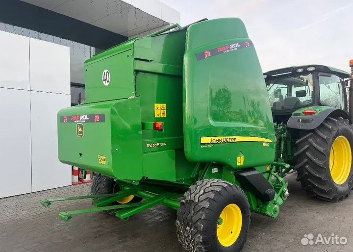 Пресс-подборщик John Deere 864, 2016