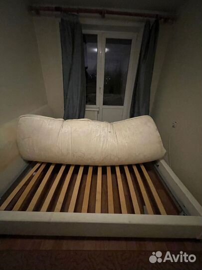 Кровать с матрасом бу