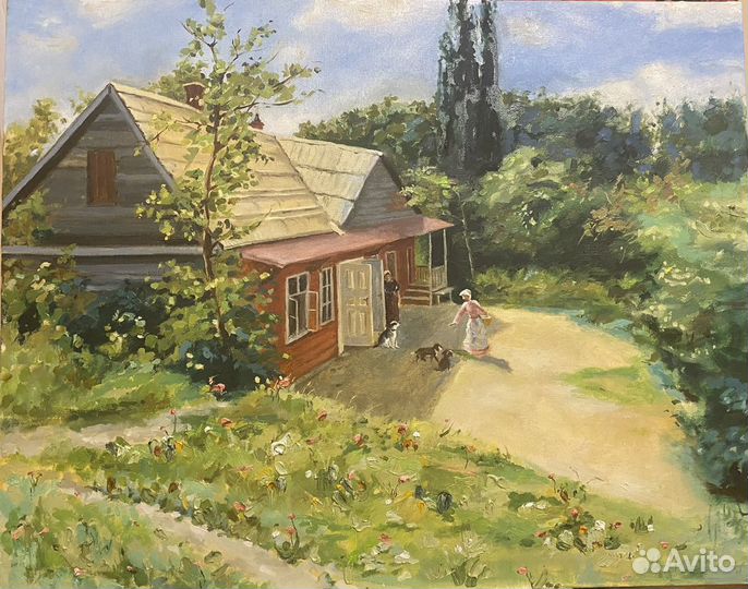 Картина маслом на холсте