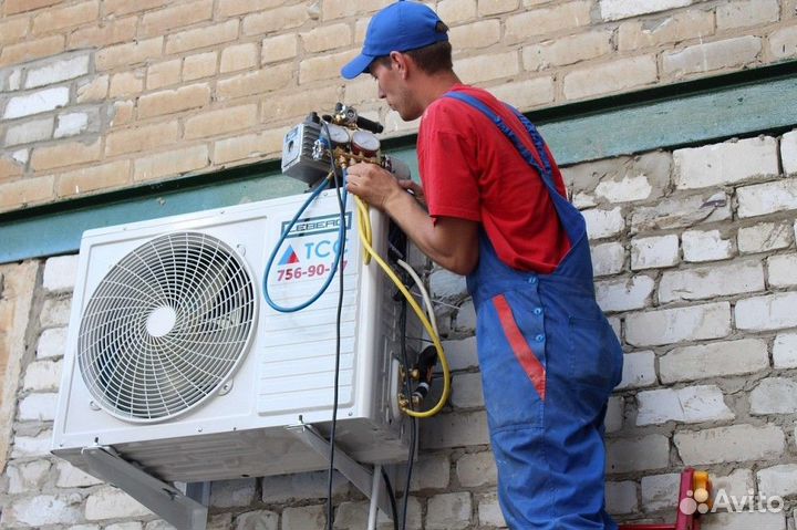 Установка Чистка Ремонт кондиционеров