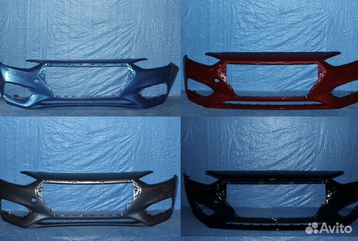 Бампера Hyundai Solaris