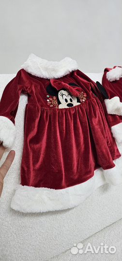 Новогодний костюм для девочки рост 80