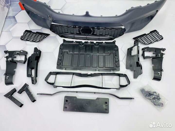 Передний бампер BMW G30 дорест стиль M5 F90