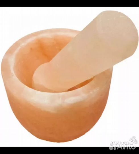 Солевая ступа с пестиком для сервировки и помола