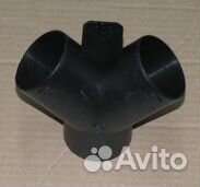 Тройник с заслонкой регулировкой Y-образный 60*60*