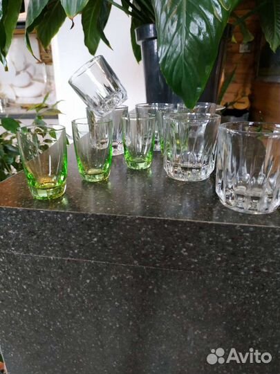 Стопки+Графин стекло СССР