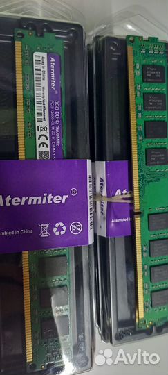 Новая. Ddr3 8GB 1600mhz. 2-х сторонняя. Atermiter