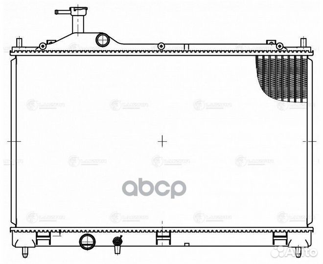 Радиатор охл. для а/м Mitsubishi Outlander (12