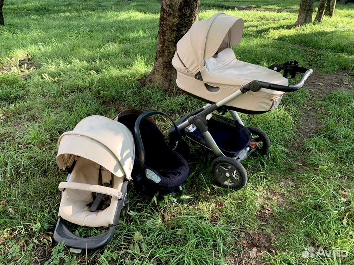 Коляска stokke trailz 3 в 1