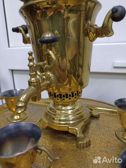 Самовар Мини.винтаж.латунь.коллекция