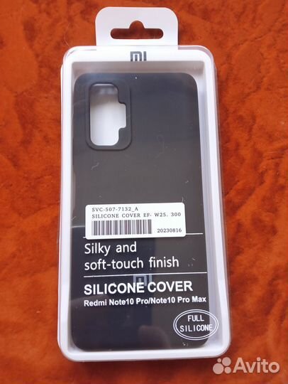 Оригинальный чехол для Xiaomi Redmi Note 10 Pro