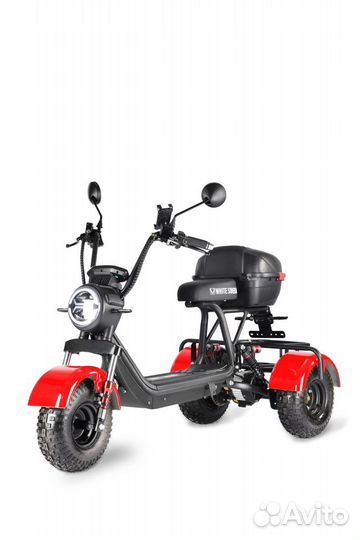Электроскутер mini trike 2000W 2022 RED