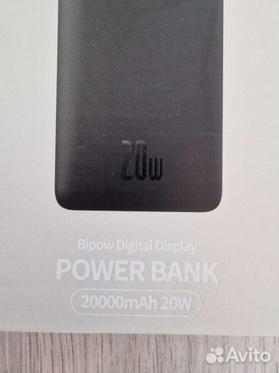 Внешний аккумулятор Baseus PowerBank 20W 20000mah
