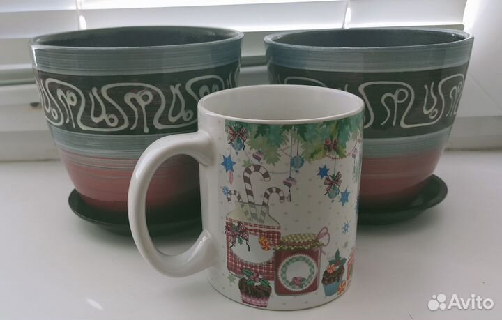 Цветочные горшки