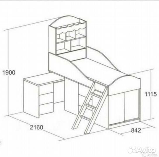 Детская мебель бу