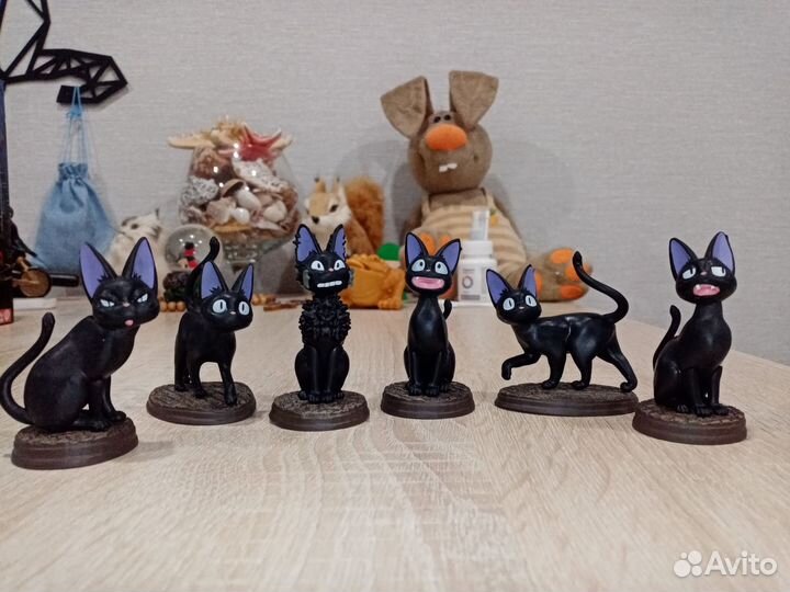 Фигурка кота, студии ghibli хаяо миядзаки