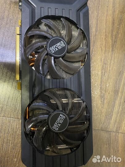 Видеокарта geforce GTX 1070