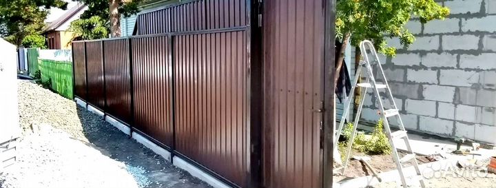 Ворота на заказ 