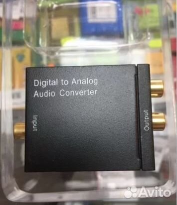 Оптика на RCA (конвертор)