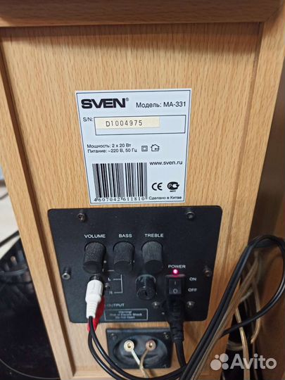 Колонки sven ma-331