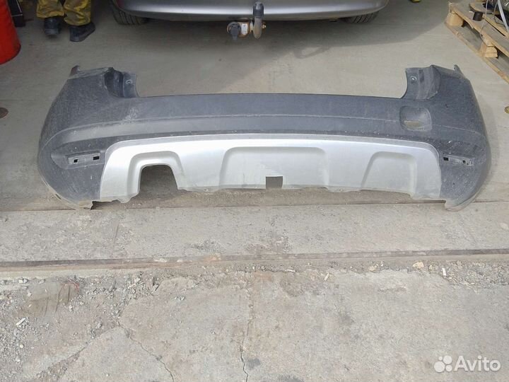 Задний бампер renault duster