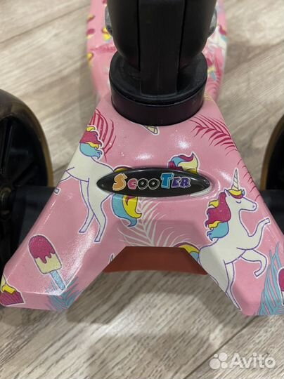 Actiwell самокат трехколесный