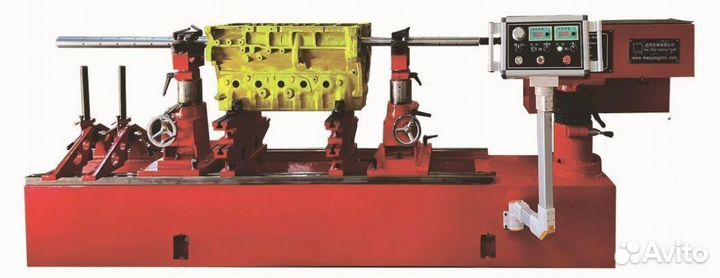 Горизонтально-расточной станок для гбц с монтажом