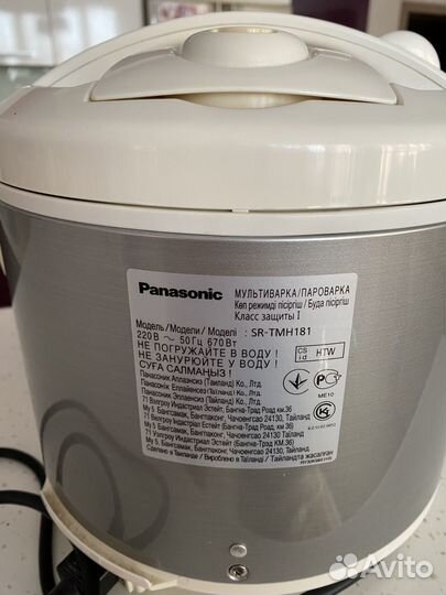 Мультиварка panasonic sr tmh181