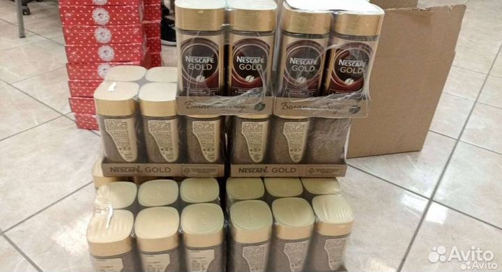 Кофе Nescafe gold 190г