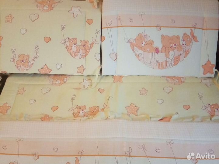 Бортики для кроватки