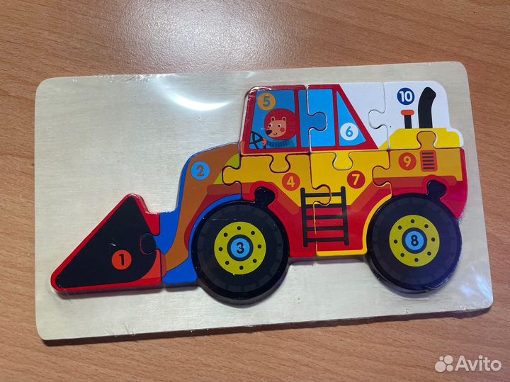 Пазл деревянный 