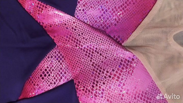 Купальник для художественной гимнастики на 4-6лет