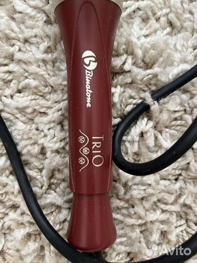 Плойка щипцы для завивки Binatone trio