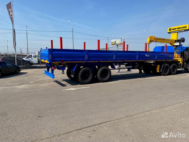 Полуприцеп бортовой ЧМЗАП 93853, 2023