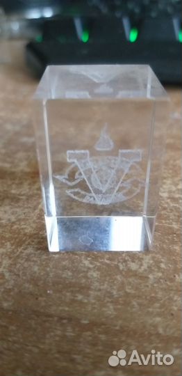 Сувениры из стекла с гравировкой 3D