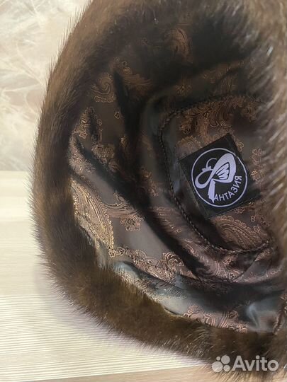 Шапка норковая женская новая