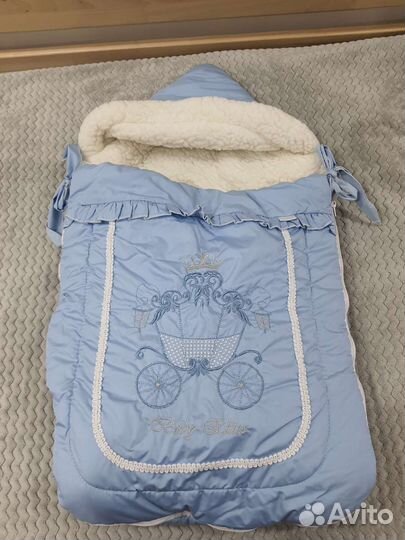 Конверт зимний на выписку