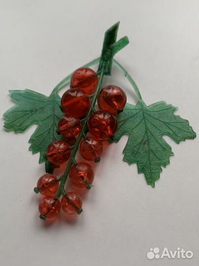Броши фрукты винтаж СССР
