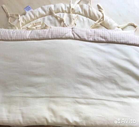 Мягкий бортик для детской кроватки 3,3 метра