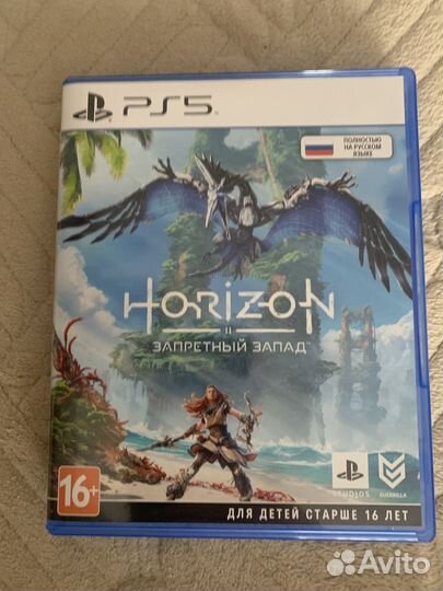Horizon forbidden west на ps5 диск (рус.)