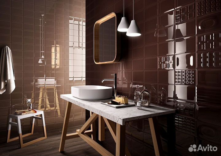 Плитка Imola cento PER cento Cacao Matt G 12х18